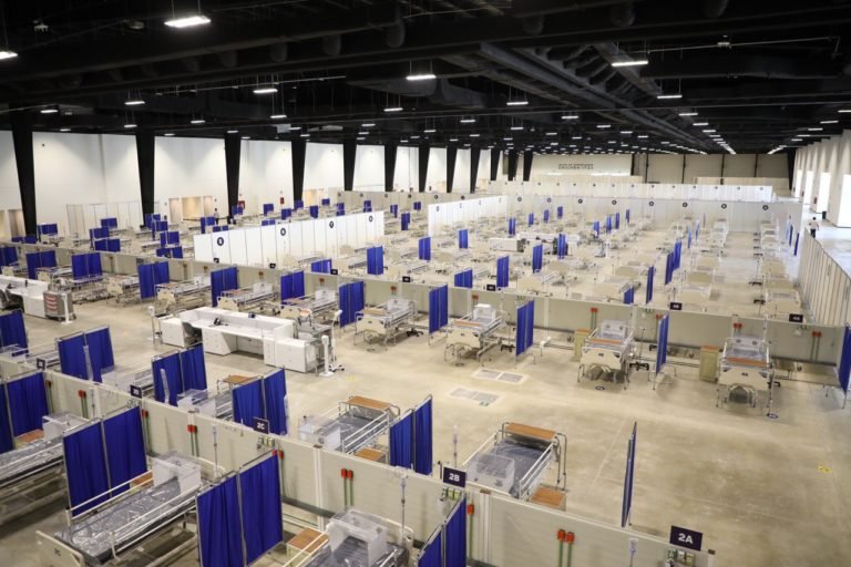 Siglo XX1 listo para ser hospital temporal