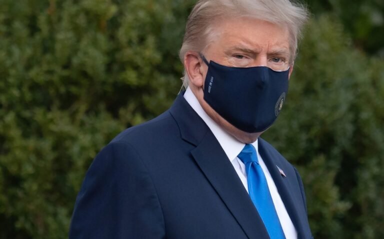 “Creo que estoy muy bien”, dice Trump antes de ser hospitalizado por covid-19