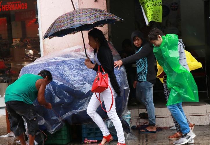 Potencial de lluvias en la región