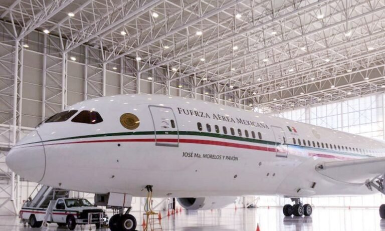 Con un gasto de 40 millones de pesos , sin comprador Avión Presidencial