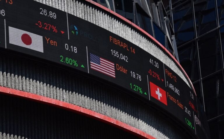 Bolsa Mexicana de Valores retrocede desde su mejor nivel en casi dos años y medio