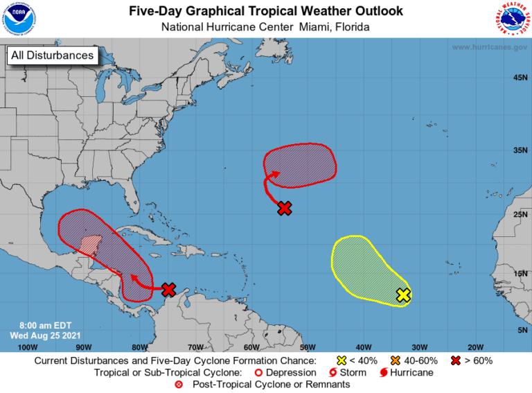 Alertan sobre la posible formación de un ciclón en el mar Caribe