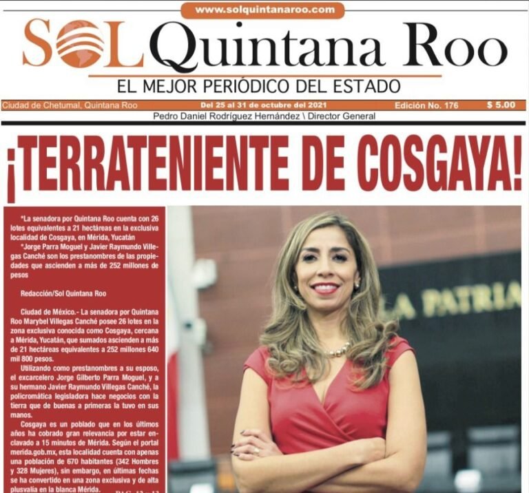 ¡TERRATENIENTE DE COSGAYA!  SOL QUINTANA ROO