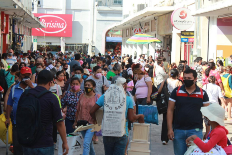 Casi 400 contagios de CO VID-19 reportan en Yucatán