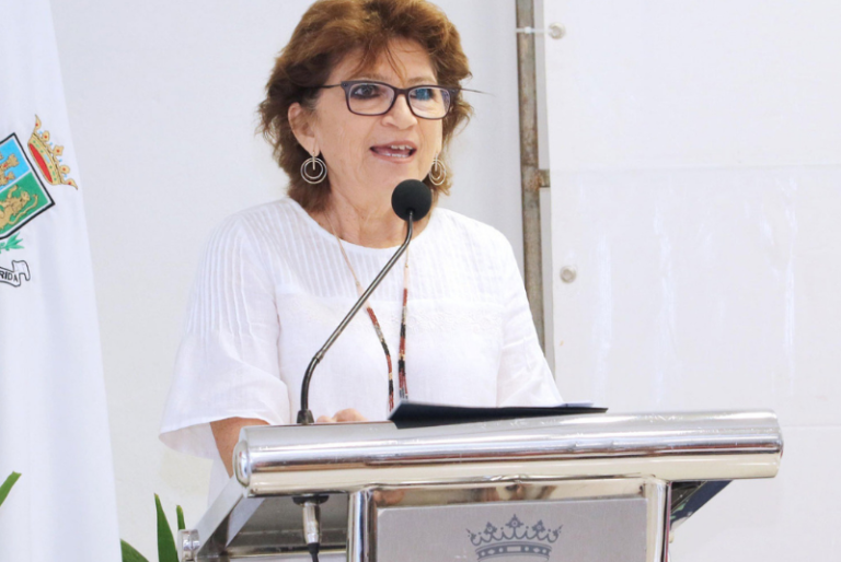 María Fritz Sierra, secretaria de gobierno, da positivo a COVID