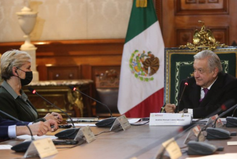 AMLO destaca “voluntad de cooperación” en reunión con secretaria de Energía de EU