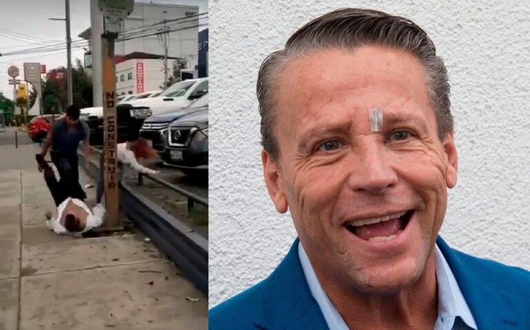 Alfredo Adame explica pleito callejero; denuncia que le robaron