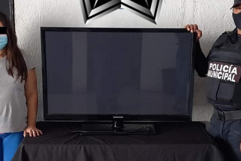 Pretendía viajar con pantalla robada; lo detienen en la terminal de autobuses de Progreso