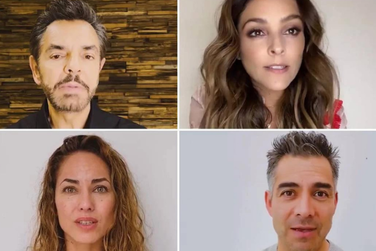 AMLO llama “fifis” y “conservadores” a famosos que montaron campaña en contra del Tren Maya