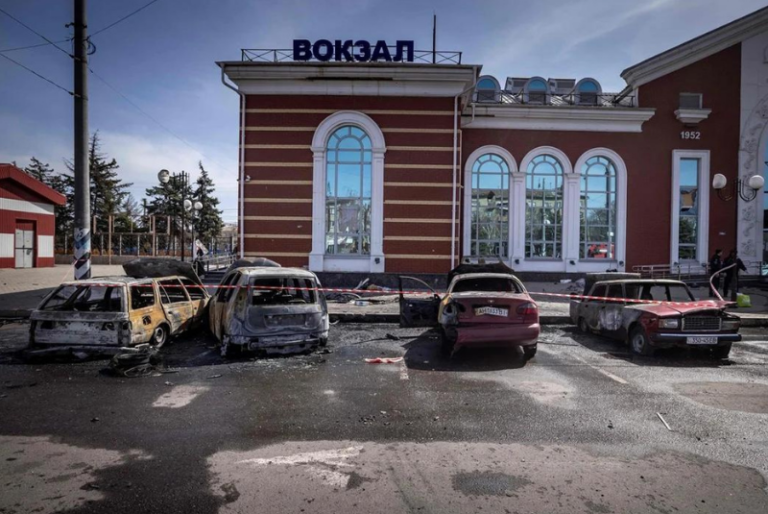 Rusia niega ataque contra la estación de tren de Kramatorsk