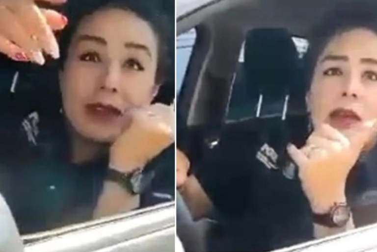 Supuesta empleada de la Fiscalía se niega a pagar tras un choque; la apodan #LadyFGR”