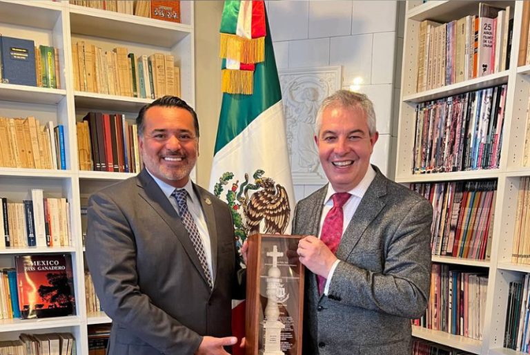 Renán Barrera busca atraer proyectos culturales, gastronómicos y económicos de la comunidad europea