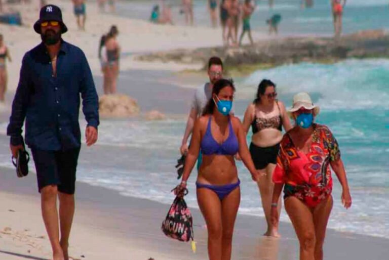 Sábado con intervalos de chubascos y oleaje para Quintana Roo