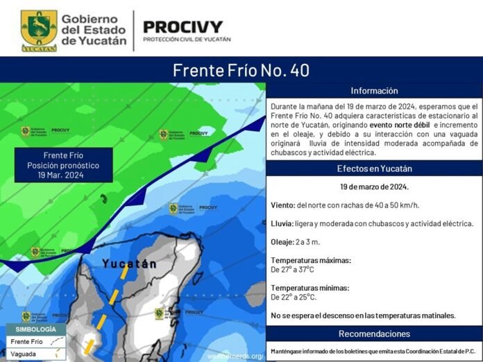 frente frio 40