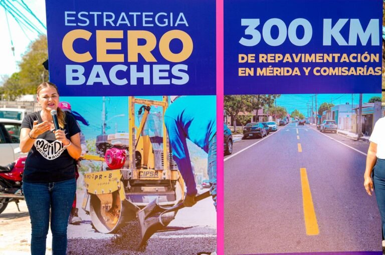 Cecilia Patrón ofrece Cero Baches y 300 kilómetros de nuevas vialidades para Mérida