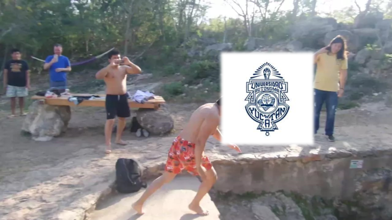 Alumno se ahogo. Tragedia en el cenote del Campus de Ciencias Sociales de la UADY