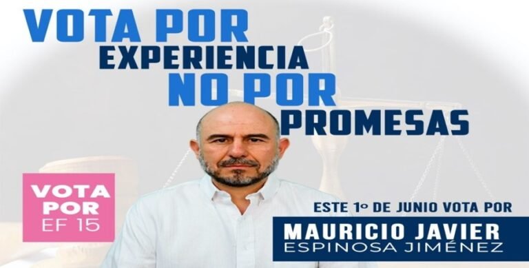 Mauricio Espinosa: “Ser magistrado no es una meta, es un camino de experiencia y compromiso con la justicia”