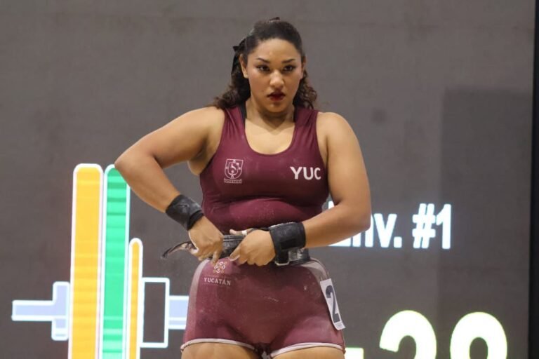 Mijalis Baas Reyes gana triple oro para Yucatán en Olimpiada Nacional 2025