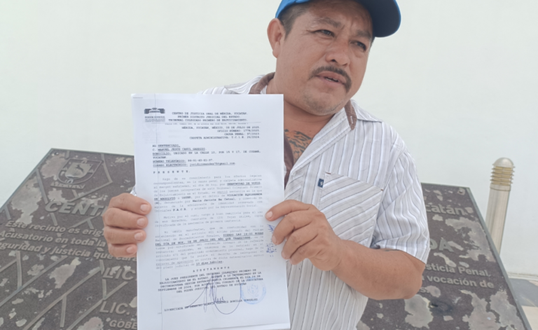 “Nunca me rendí”: hombre demuestra su inocencia tras año y medio preso en Mérida
