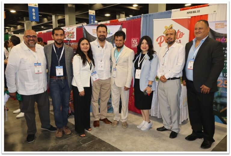 YUCATÁN IMPULSA LA PRESENCIA AGROINDUSTRIAL DE MÉXICO EN LA AMERICAS FOOD & BEVERAGE SHOW 2025, A TRAVÉS DEL PABELLÓN MEXICANO REPRESENTADO POR LA ANIERM