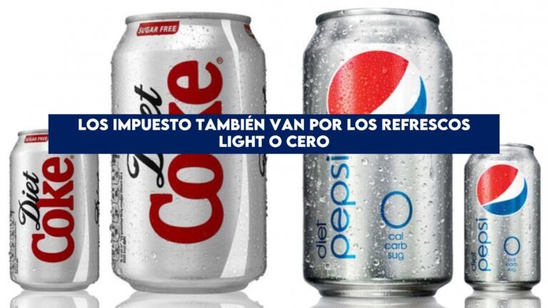 Impuesto a refrescos azucarados se extenderá a light y zero en México para 2026