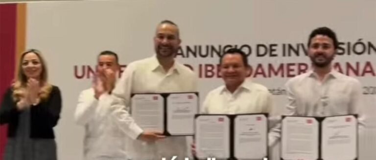 Milo Barrera destaca llegada de la Universidad Iberoamericana a Yucatán como un parteaguas para la inversión y el talento