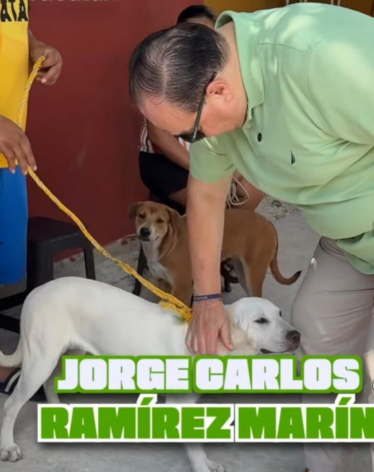 Ramírez Marín comparte testimonio de campaña de esterilización; destacan apoyo para familias con mascotas