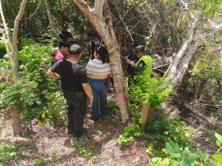 Rescatan a menor y mujer tras extraviarse en zona de monte entre Sacchich y Canicab